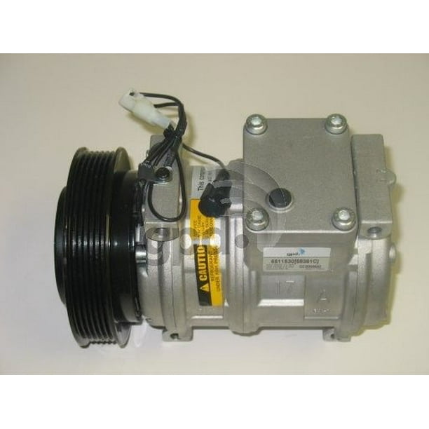 A-Premium AC Compressor Compatible with Dodge Grand Caravan Plymouth Grand Voyager 1996-2000 Chrysler with 10PA17C Compressor 